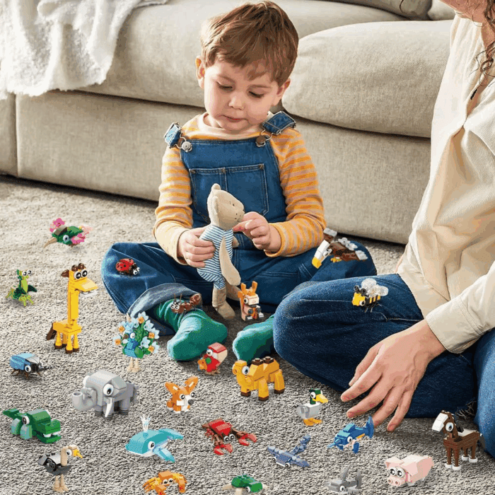 30 Pack Animals Building Blocks Toys, Mini Party Favors Building Set for Kids Bricks Toys for Boys Girls Holiday Goodie Bags Stocking Stuffers Classroom Prizes Birthday Gifts - Image 7
