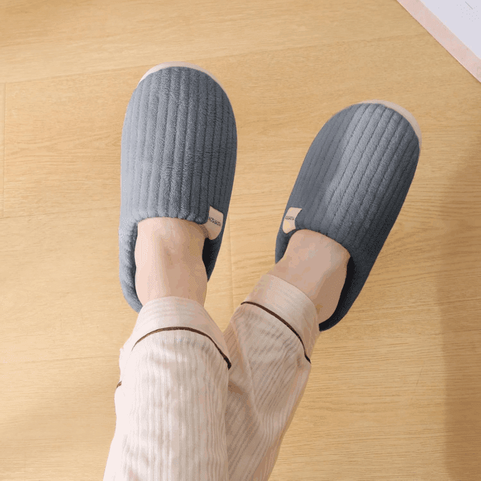 Slippers for Women, Warm Memory Foam Comfy House Slippers with Anti-Skid Rubber Sole for Indoor and Outdoor - Image 7
