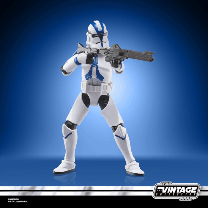 the Vintage Collection Clone Trooper (501St Legion), Obi-Wan Kenobi 3.75 Inch Collectible Action Figure - Image 7