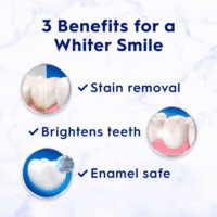 3D White Advanced Luminous Mint Teeth Whitening Toothpaste,  Toothpaste, 3.7 Oz Pack of 4 - Helps Remove Surface Stains, Whitens Teeth, Strengthens Tooth Enamel, Protects against Cavities - Image 2