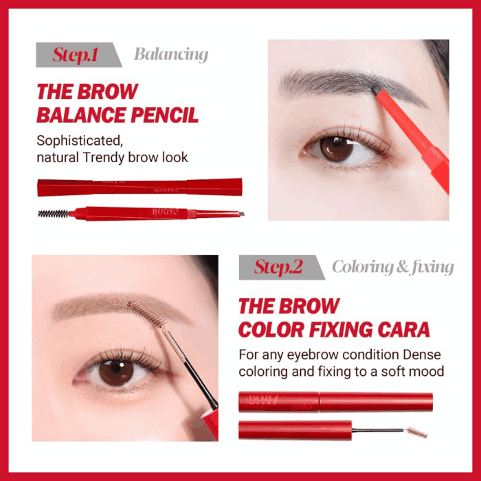 the Brow Balance Pencil #4 Ash Brown | Eye Brow Pencil That'S Natural and Easy to Draw without Clumping | a Detailed and Rich Eyebrow Texture | Korean Makeup - Image 7