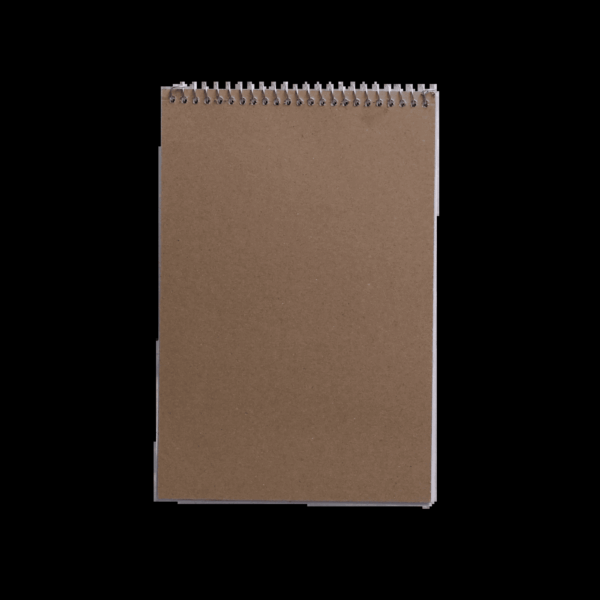 Top Spiral Steno Pad, Gregg Ruled Paper, 100 Sheets, Black, 1 Count, 0 Holes - Image 5