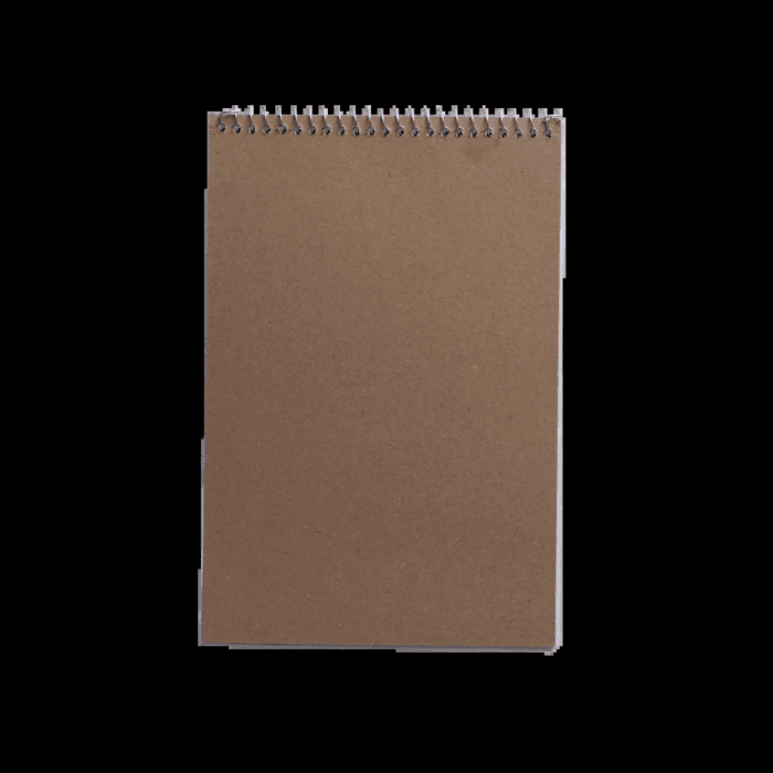 Top Spiral Steno Pad, Gregg Ruled Paper, 100 Sheets, Black, 1 Count, 0 Holes - Image 5