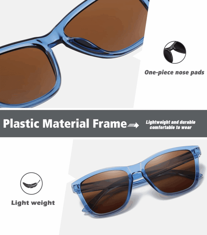 Polarized Sunglasses for Women Men Trendy Classic Retro Designer Style - Image 4