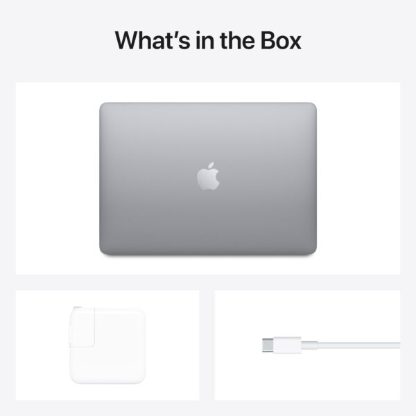 Macbook Air 13.3 Inch Laptop - Space Gray, M1 Chip, Built for  Intelligence, 8GB RAM, 256GB Storage - Image 8