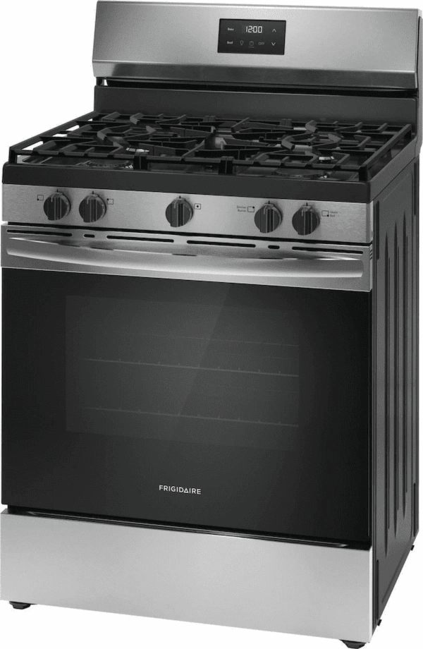 30" Gas Range, Stainless Steel - Image 4