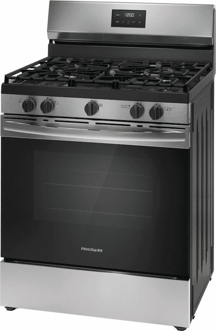 30" Gas Range, Stainless Steel - Image 4