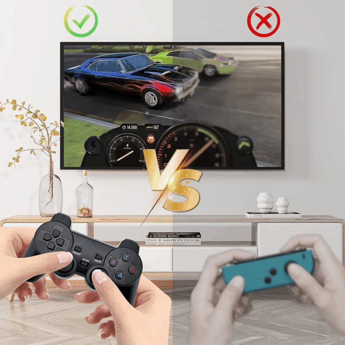 20000+ Retro Arcade Game System with 2 Wireless Controllers & 9 Emulators, 4K HDMI - Image 7