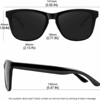 Polarized Sunglasses for Women Men Trendy Classic Retro Designer Style Fashion UV400 Protection - Image 6
