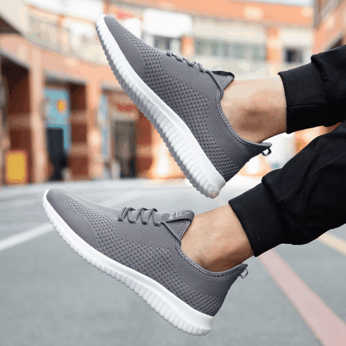 Men'S Running Shoes Ultra Lightweight Breathable Walking Shoes Non Slip Athletic Fashion Sneakers Mesh Workout Casual Sports Shoes - Image 5