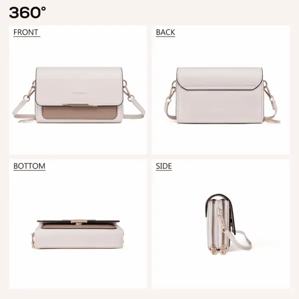 Small Crossbody Bag for Women,Cell Phone Purse Women'S Shoulder Handbags Wallet Purse with Credit Card Slots - Image 4
