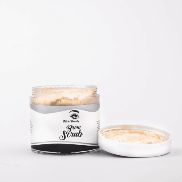 Brow Scrub, Eyebrow Exfoliator, for Longer Lasting Henna or Tint Application, Brow Scrubber Exfoliator to Prepare the Area for Henna, Tinting and Some PMU and Skin Care Treatments 50G. - Image 6