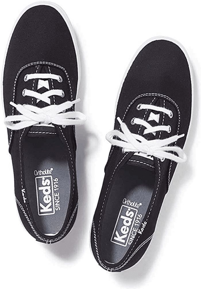 Women'S Champion Canvas Lace up Sneaker - Image 6