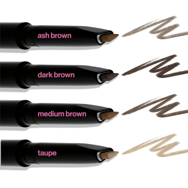 Ultimate Eyebrow Retractable Definer Pencil, Ash Brown, Dual-Sided Brow Brush, Fine Tip, Shapes, Defines, Fills Brow Makeup - Image 4