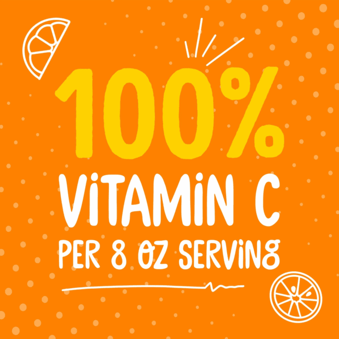 Tangy Original Orange Juice Drink, 15 Count, 11.3 Fl Oz Bottles - Image 3