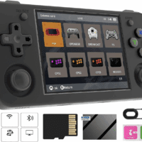 Handheld Game Console, 8 Hours of Battery Life, Large Power, High-Precision Twin Joyssticks, 5528 Games, Support HDMI TV Output 5G Wifi Bluetooth 4.2(Transparent Purple) - Image 7