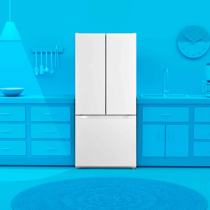 Element 18.4 Cu. Ft. French Door Refrigerator - White (ERFD19CGCW) - Image 5