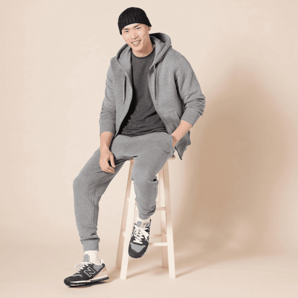 Men'S Full-Zip Fleece Hoodie (Available in Big & Tall) - Image 5