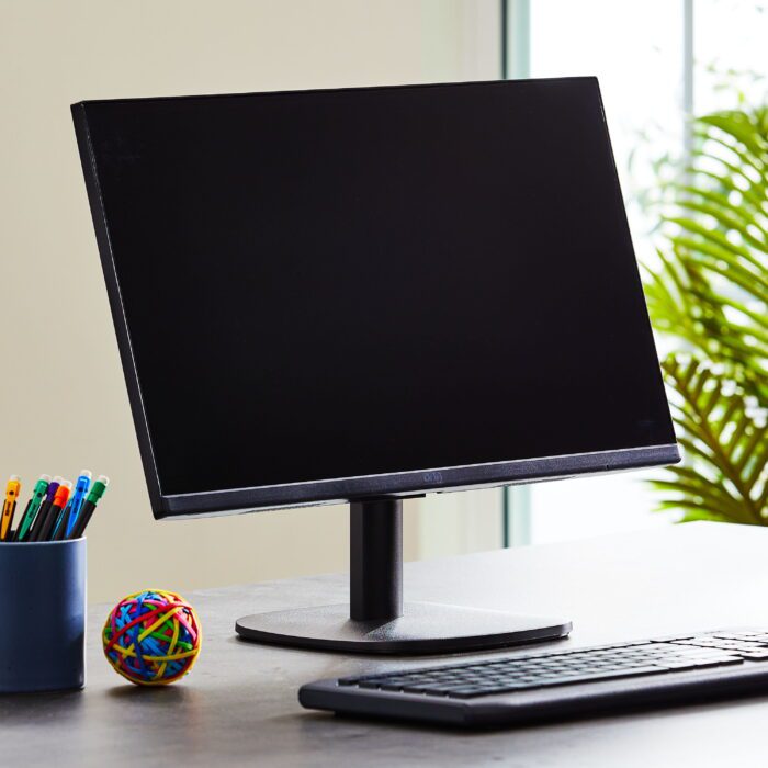 22" FHD (1920 X 1080P) 100Hz Bezel-Less Office Monitor with 6.07Ft HDMI Cable, 5Ms, Black - Image 2