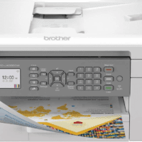 MFC-J4335DW Inkvestment Tank All-In-One Printer with Duplex and Wireless Printing plus up to 1-Year of Ink In-Box, Works with Alexa
