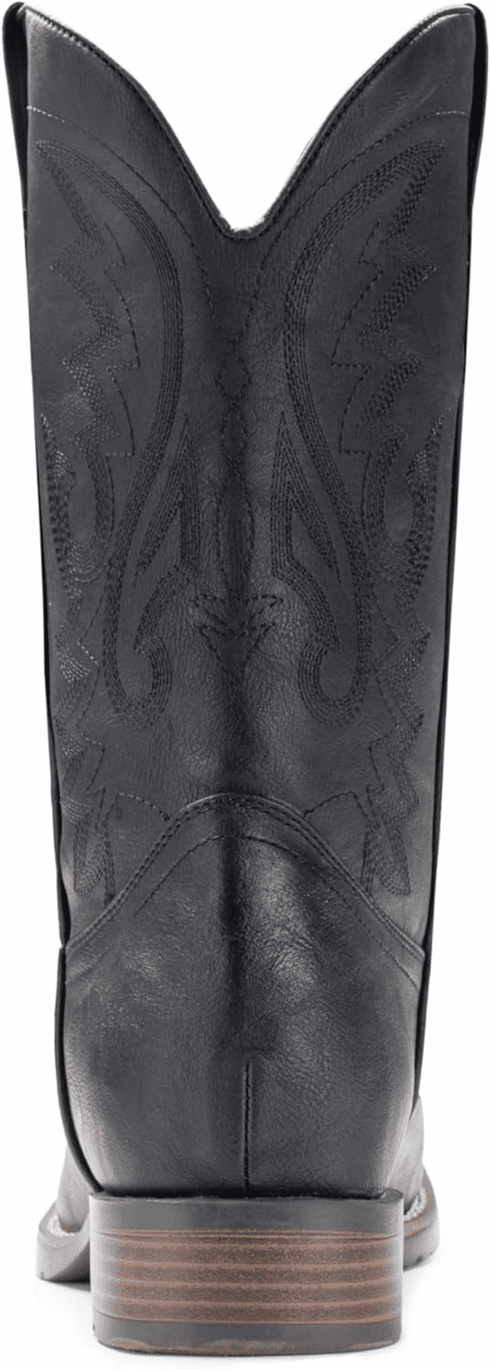 Cowboy Boots for Men with Wide Square Toe Western Retro Boot Durable Classic Fashionable Embroidered Pull on Slip Resistant Boots - Image 4