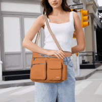 Travel Purses for Women, Waterproof Nylon Crossbody Bags for Woman Trendy, anti Theft Shoulder Bag for Ladies - Image 2