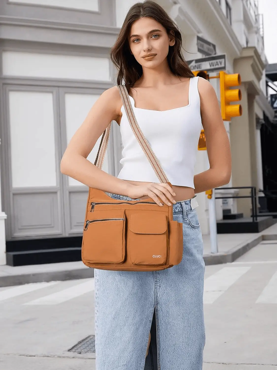 Travel Purses for Women, Waterproof Nylon Crossbody Bags for Woman Trendy, anti Theft Shoulder Bag for Ladies - Image 2