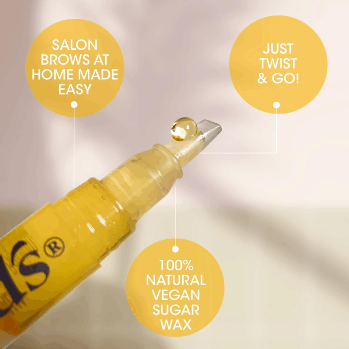 Eyebrow Shaper Wax Kit - Natural All Skin Types - Eyebrow Facial Hair Removal for Women - Image 3