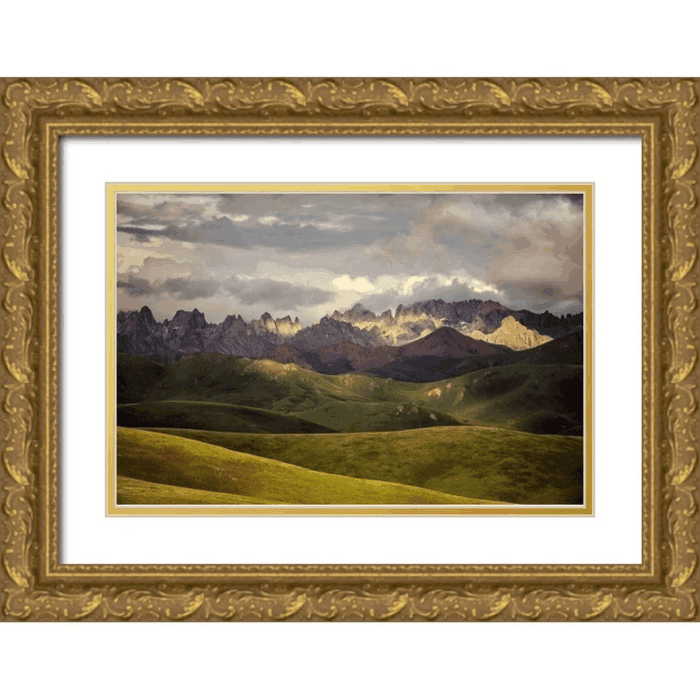 Yu, James 18X13 Black Modern Framed Museum Art Print Titled - Tibetan Plateau - Image 10