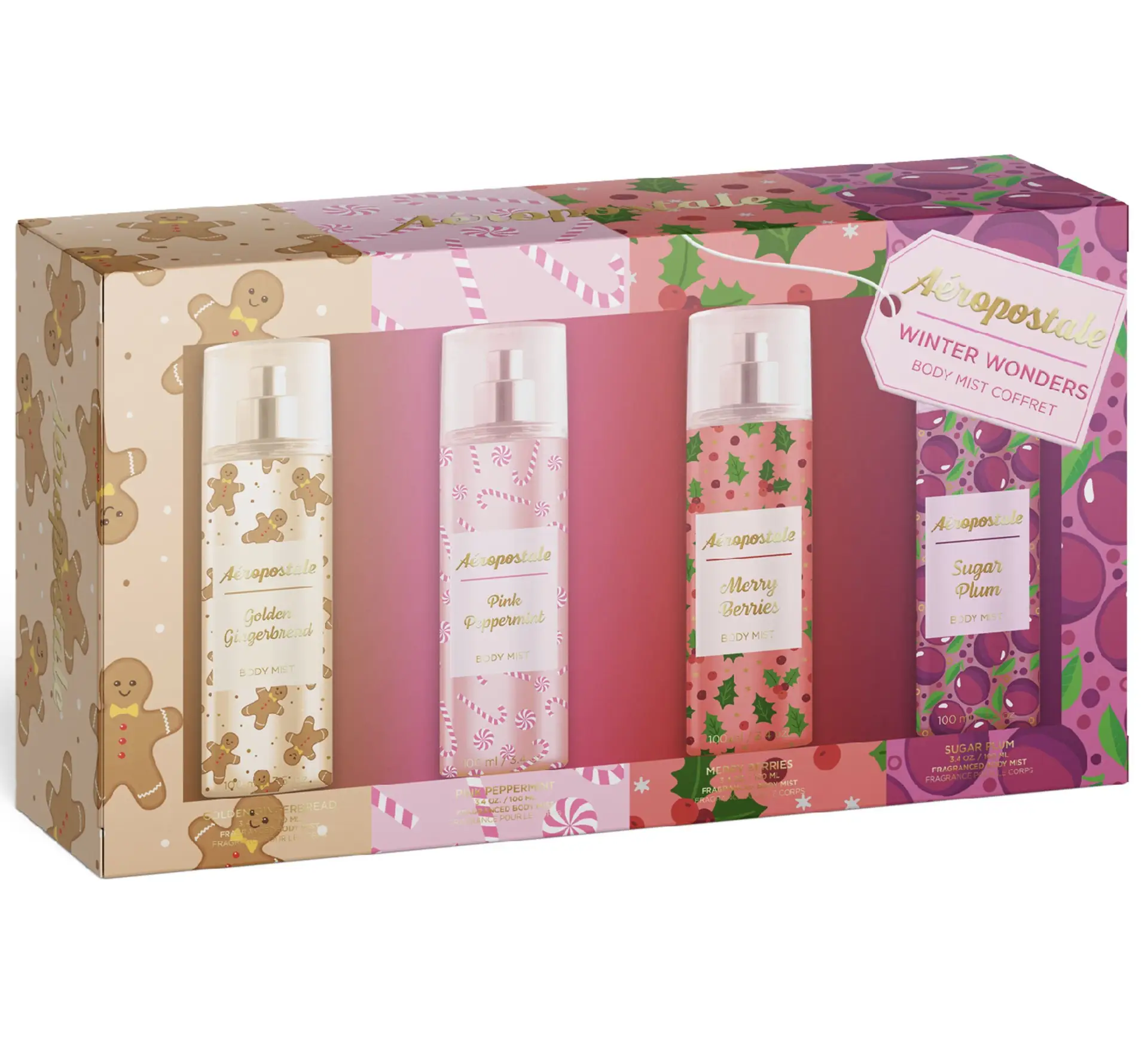 Winter Wonders 100Ml Fruity Body Mist Coffret Fragrance Set