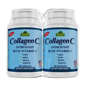 Collagen C Hydrolysate with Vitamin C 100 Capsules - Value Pack
