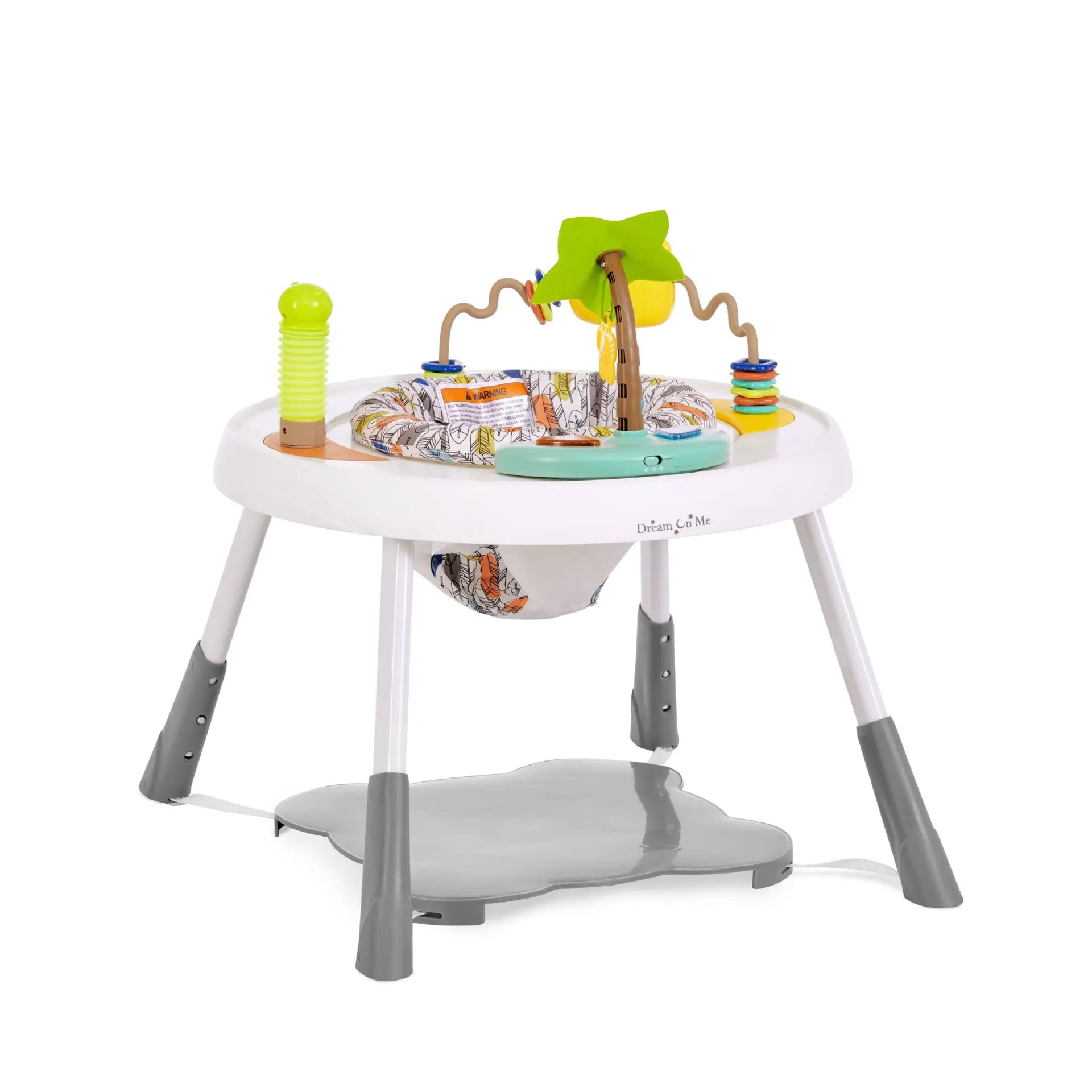 Curio Lightweight & Convertible Sit N Seek Activity Center, Lime - Image 18
