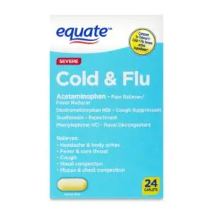Severe Cold & Flu Caplets, 24 Count