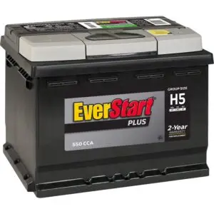 plus Lead Acid Automotive Battery, Group Size H5 / LN2 / 47 12 Volt, 550 CCA
