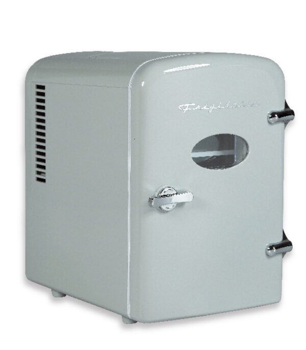 Mini Personal Fridge, Red, 7.09''X9.84''X10.5'' - Image 4