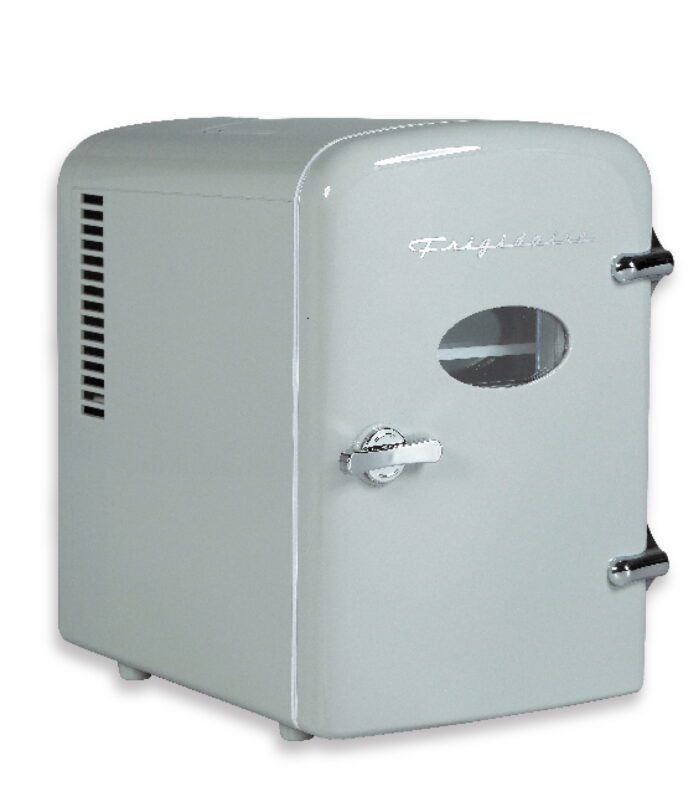 Mini Personal Fridge, Red, 7.09''X9.84''X10.5'' - Image 4