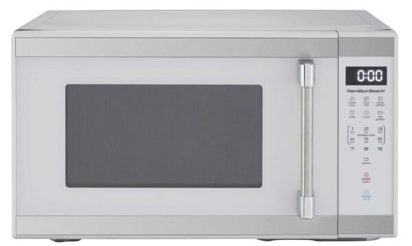 1.1 Cu Ft Countertop Microwave Ovens, Black and Stainless Steel - Image 7