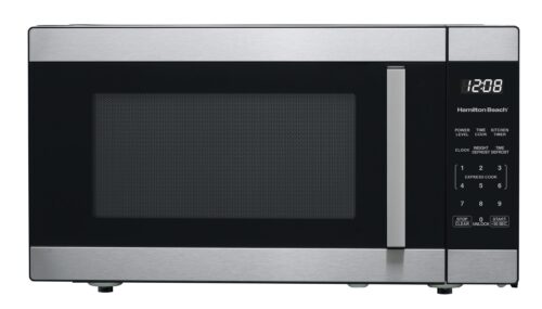 1.6 Cu Ft Sensor Cook Countertop Microwave Oven in Stainless Steel, New