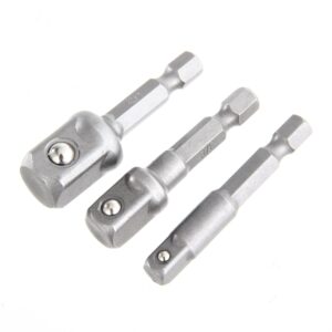 3-Piece Quick Connect Socket Adapter Set AU85043K, Socket Wrench and Set Type, New Condition