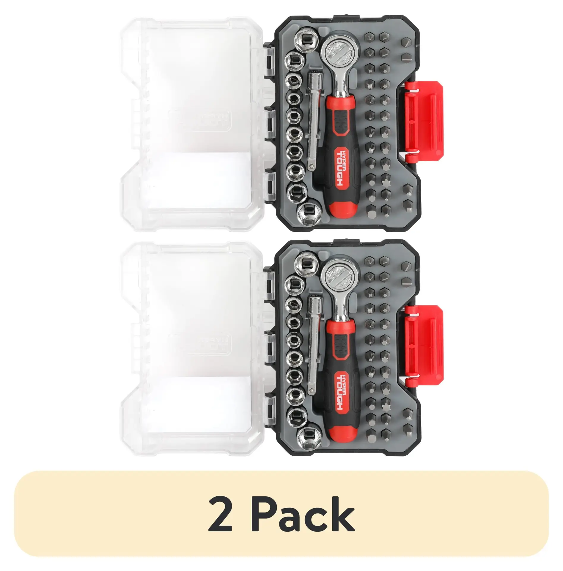 40-Piece Socket and Bit Set in Click Fit Case - Image 9