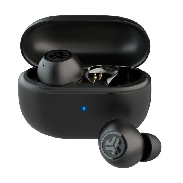 Go Pop Active Noise Cancelling True Wireless Earbuds, Charging Case, Teal - Image 9