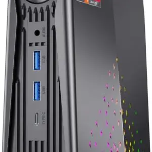 Mini Gaming PC, AMD Ryzen 7 5600U, 16GB, 512GB Nvme SSD