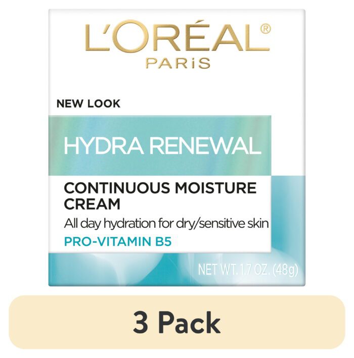 Hydra-Renewal Continuous Facial Moisturizer for Dry Sensitive Skin, 1.7 Oz - Image 8