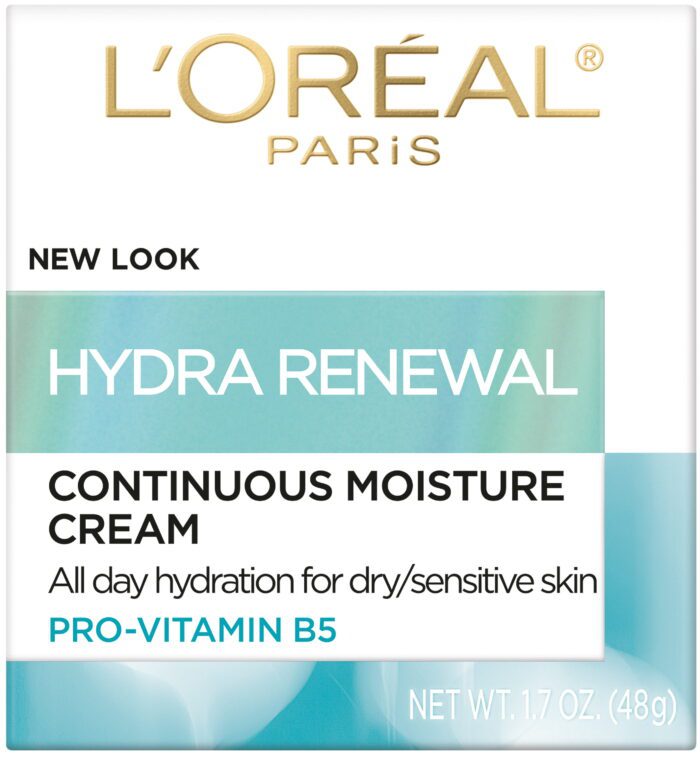 Hydra-Renewal Continuous Facial Moisturizer for Dry Sensitive Skin, 1.7 Oz