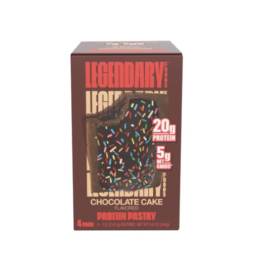 Protein Pastry - Chocolate Cake 4 Pack | Protein Snack | Gluten-Free| Keto Friendly