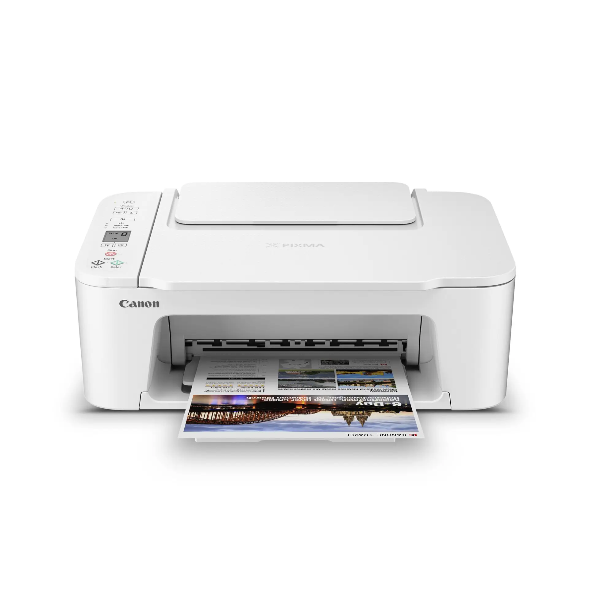PIXMA TS3722 Wireless All-In-One Home Printer with Scanner and Copier, with PG-275 and CL-276 Inks