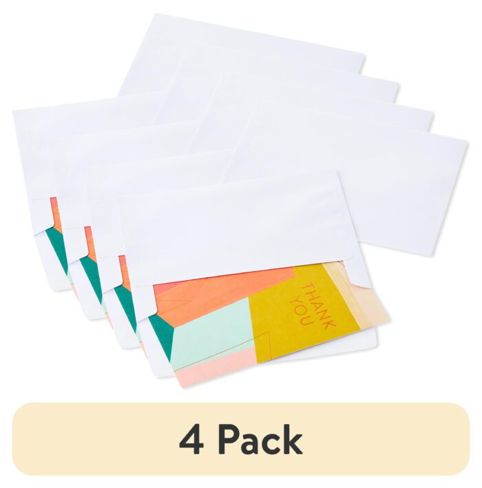 A7 Greeting Card Peel and Stick Envelopes, White, 5In X 7In, 100 Count - Image 6