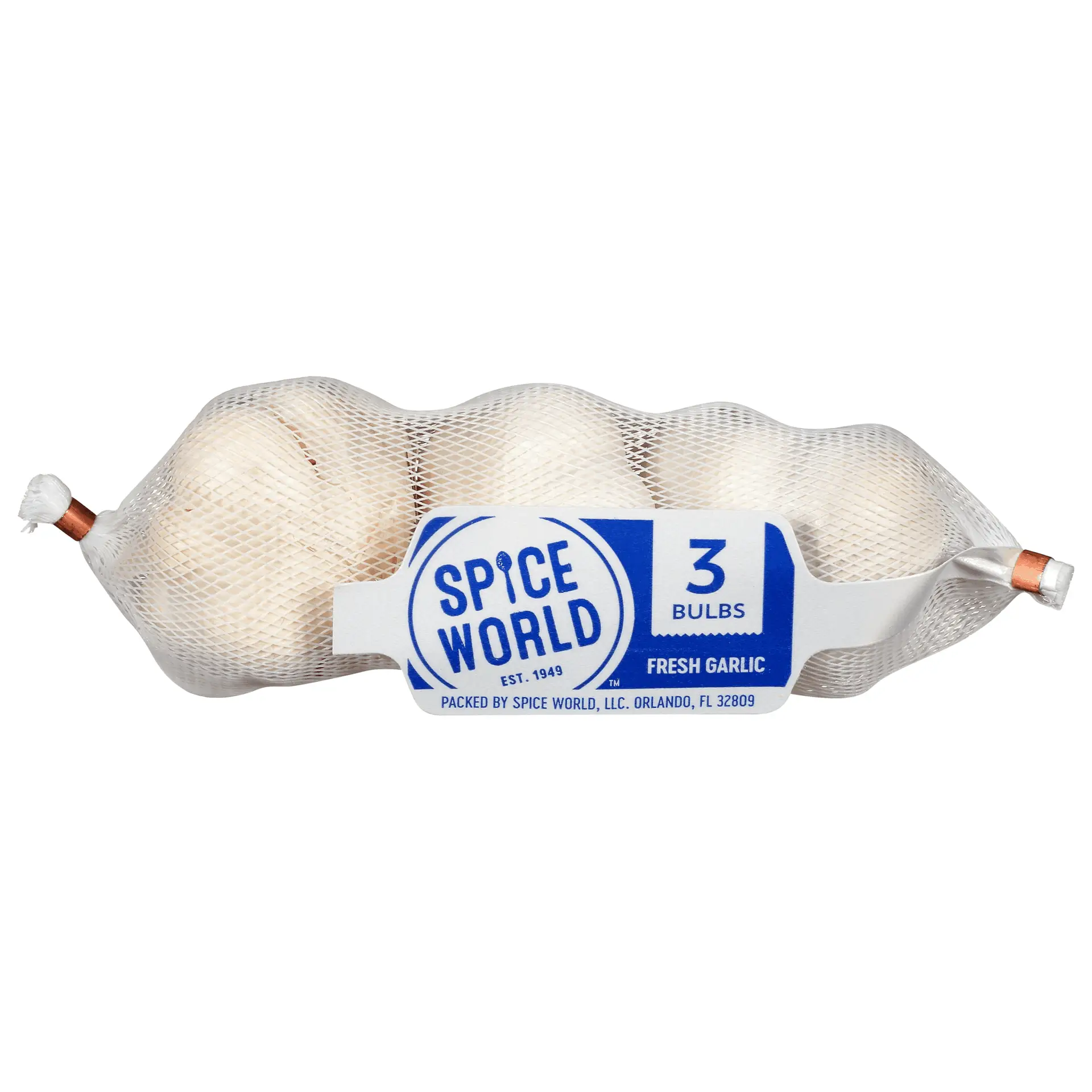 Fresh Garlic Sleeve, 3 Count