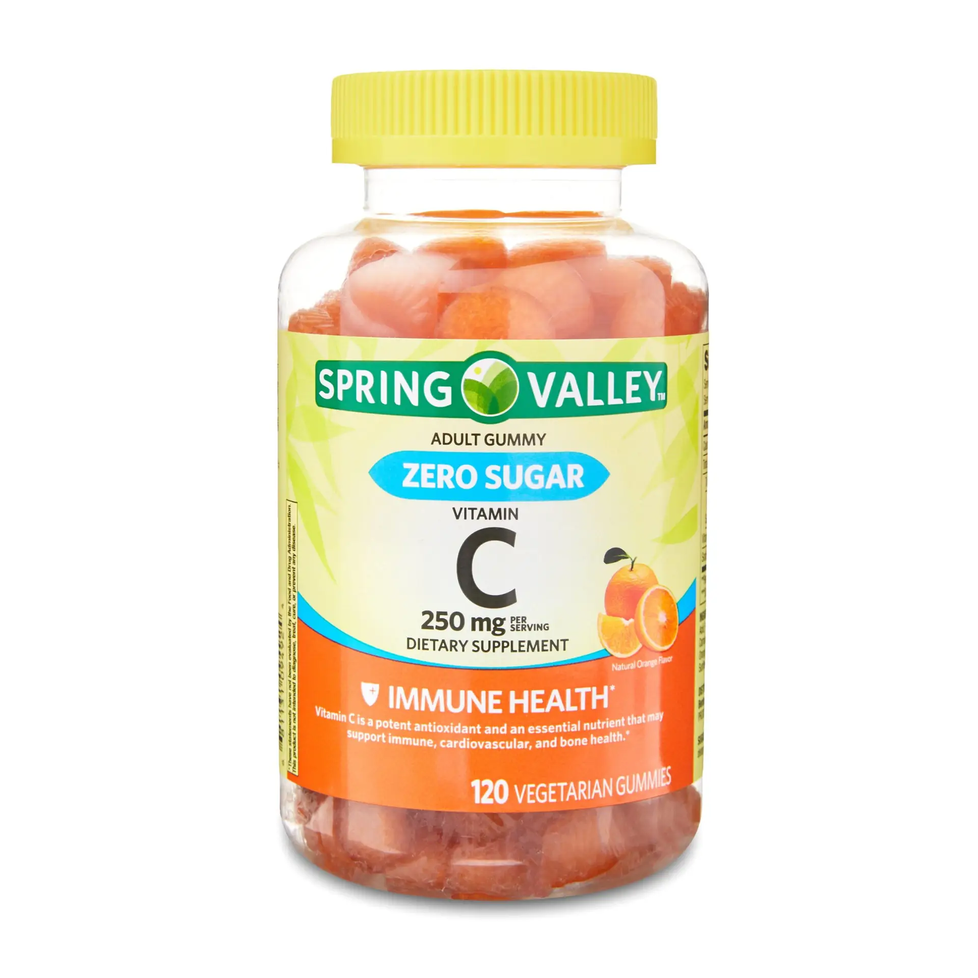 Zero Sugar Vitamin C Gummies Dietary Supplement, 250 Mg, 120 Count