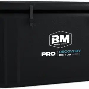 Inflatable Ice Bath Tub for Athletes - Cold Plunge Tub Compatible Water Chiller, Insulated Lid, EVA Groundsheet, Backpack, 115 Gallon, 59" L X 31.5" W X 23.6" H